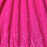 Cosmic GLOW Nylon Spandex Sequin Fabric - Embroidered Holographic Micro Sequins, 51/52" Width (1 Yard)