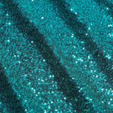 Cosmic 4-Way Stretch Sequin Nylon Spandex Fabric - Embroidered Micro Sequins, 51/52" Width, 430 GSM (1 Yard)