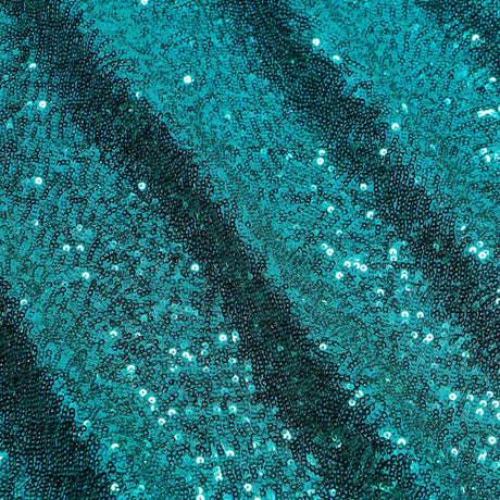 Cosmic 4-Way Stretch Sequin Nylon Spandex Fabric - Embroidered Micro Sequins, 51/52" Width, 430 GSM (1 Yard)