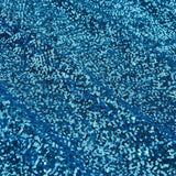 Cosmic Nylon Spandex Sequin Fabric - Embroidered Micro Sequins, 51/52" Width, 4-Way Stretch (1 Yard)