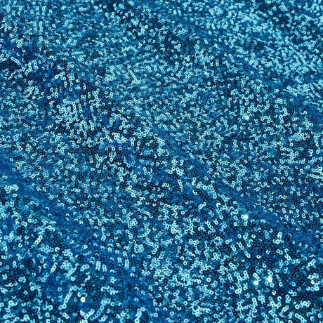 Cosmic 4-Way Stretch Sequin Nylon Spandex Fabric - Embroidered Micro Sequins, 51/52" Width, 430 GSM (1 Yard)