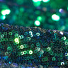 Cosmic X Nylon Spandex Sequin Fabric - Iridescent Micro Sequins, 51/52" Width (1 Yard)
