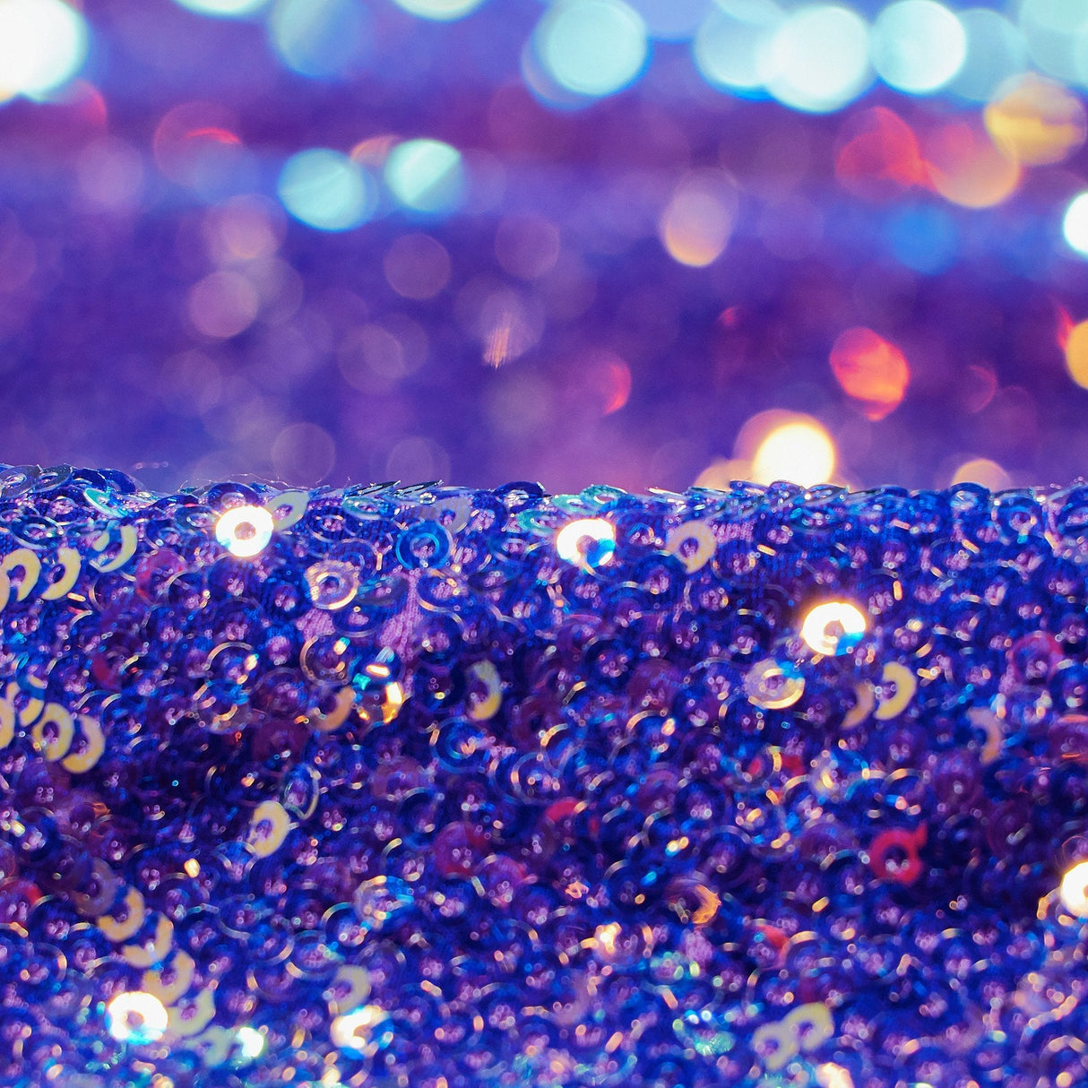 Cosmic X Nylon Spandex Sequin Fabric - Iridescent Micro Sequins, 51/52" Width (1 Yard)