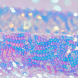 Spandex Sequin Fabric Cosmic X Iridescent