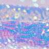 Spandex Sequin Fabric Cosmic X Iridescent