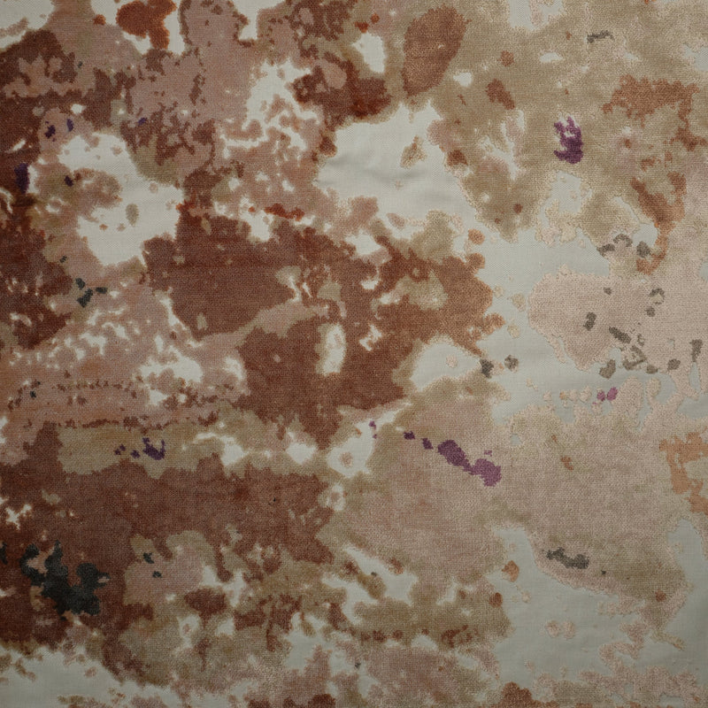 Cut Velvet Upholstery Fabric Cosmos Abstract Pattern by the Yard