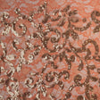 Stretch Lace Sequin Floral Fabric