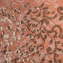 Stretch Lace Sequin Floral Fabric