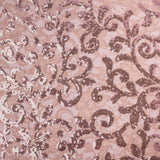 Cottage Garden Stretch Lace Sequin Fabric - Embroidered Sequin Lace, 58/60" Cut Width, 50" Usable Width (1 Yard)