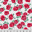 Quilting Cuddle Fabric Cottage Rose Lane Briar Snow