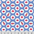 Quilting Cuddle Fabric Cottage Rose Lane Brighton Blue Bonnet