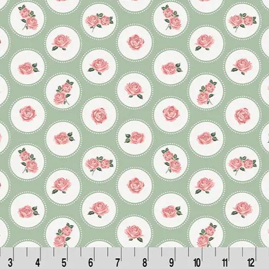 Cuddle Fabric Cottage Rose Lane Brighton Quilting Meadow