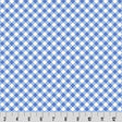 Quilting Cuddle Fabric Cottage Rose Lane Gingham Blue Bonnet