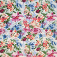 Swim Knit Cottage Garden Floral Poly Spandex Fabric