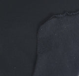 Cotton Fleece Black Sweatshirt Fabric