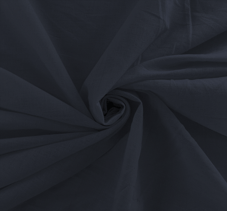 Cotton Lawn 100 Percent Cotton Fabric - Solid Navy, 58/60" Width
