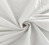 Cotton Lawn 100 Percent Cotton Fabric - Solid White, 57/58" Width (1 Yard)