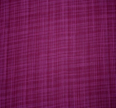 1 Yard Cotton Rayon Slub Fabric Purple Color Textured Weave 55/56" Width Apparel Fabric