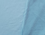 Cotton Sherpa Fleece Baby Blue