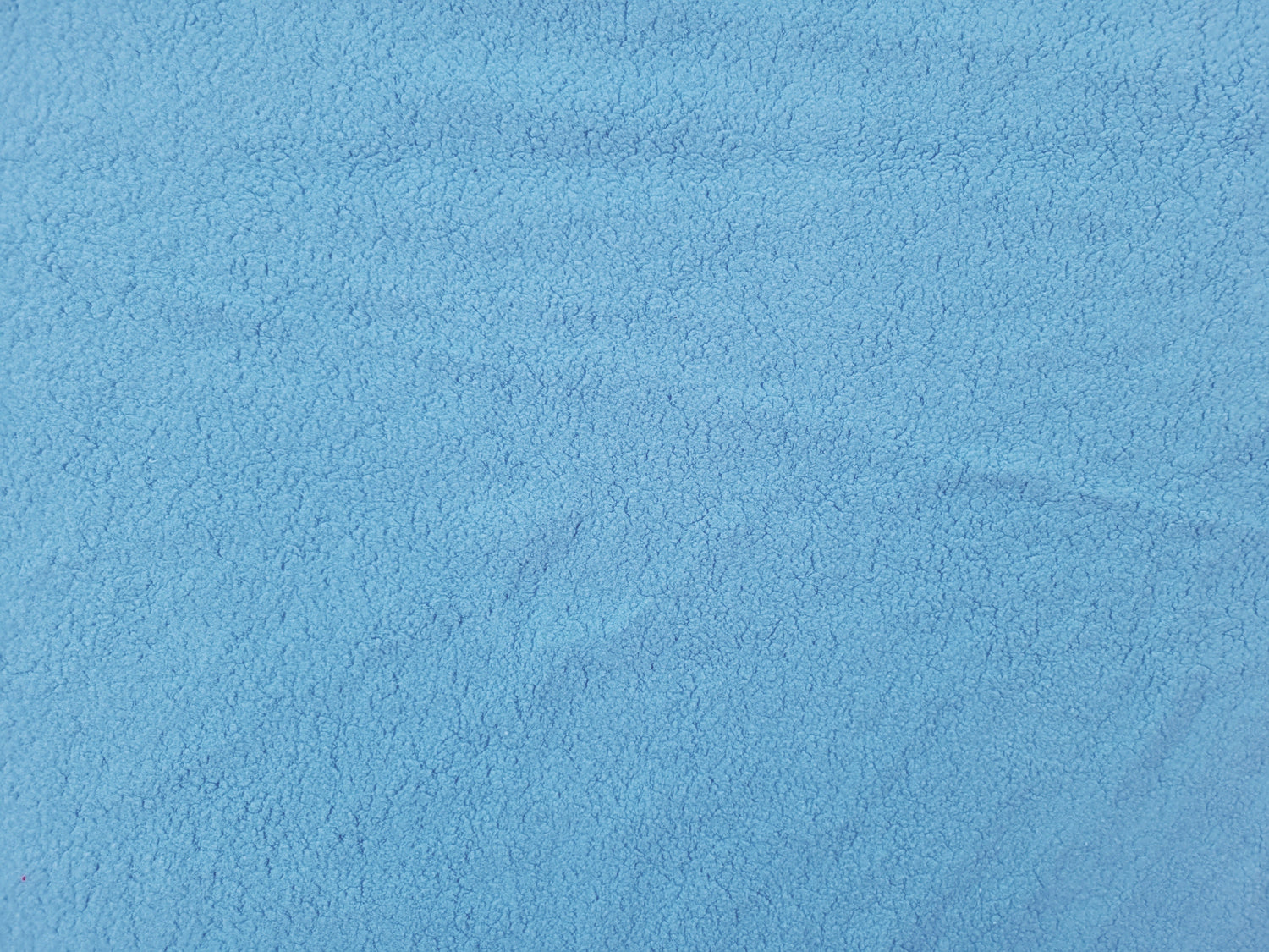 Cotton Sherpa Fleece Baby Blue