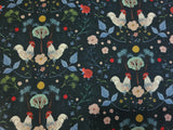 Quilting Cotton Country Roosters Timeless Treasures
