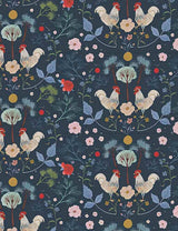 Quilting Cotton Country Roosters Timeless Treasures