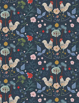 Quilting Cotton Country Roosters Timeless Treasures