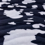 Faux Fur Cow Print Velboa Fabric