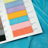 Cozy Polyester Spandex Terry Fabric - Color Card Swatches, 20 Colors (1 Card)