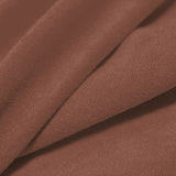 Cozy Polyester Spandex Terry Cloth Fabric - Solid Colors, 58" Width (1 Yard)