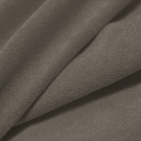 Cozy Polyester Spandex Terry Cloth Fabric - Solid Colors, 58" Width (1 Yard)