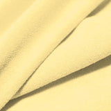 Cozy Polyester Spandex Terry Cloth Fabric - Solid Colors, 58" Width (1 Yard)