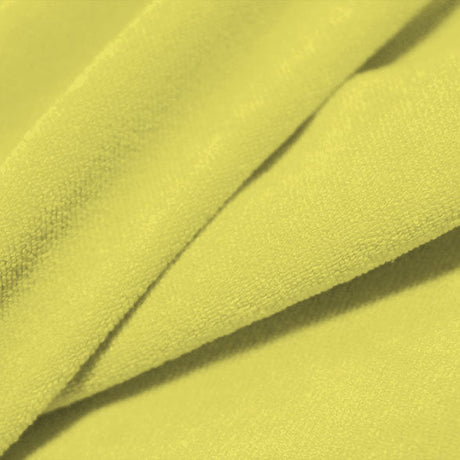 Cozy Polyester Spandex Terry Cloth Fabric - Solid Colors, 58" Width (1 Yard)