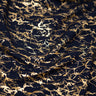 Cracked Foil Printed Microflex Nylon Spandex Fabric - White/Silver, White/Gold, Navy/Gold, Black/Gold, Cracked Foil Print, 54" Width (1 Yard)