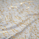 Cracked Foil Printed Microflex Nylon Spandex Fabric - Cracked Foil Print, 54" Width, 305 GSM (1 Yard)