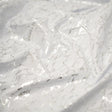Cracked Foil Printed Microflex Nylon Spandex Fabric - Cracked Foil Print, 54" Width, 305 GSM (1 Yard)
