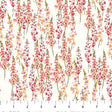 Cotton Floral Fabric Cream Cone Flowers Flourish 44/45"