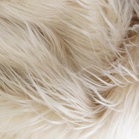 Faux Fur Fabric Shaggy Long Pile 4" Pile