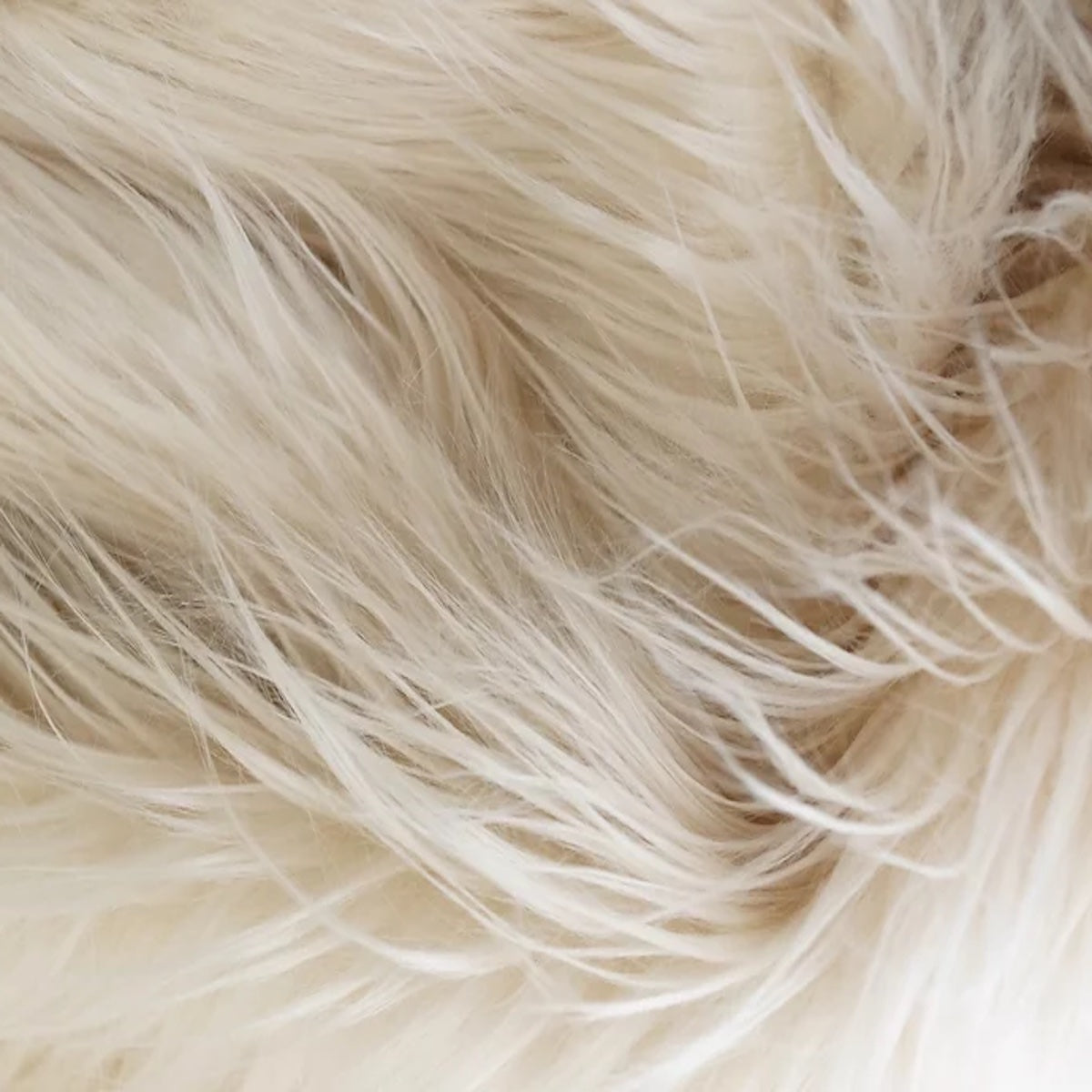 Shaggy Long Pile Faux Fur Fabric - 4" Pile, 60" Width (1 Yard)