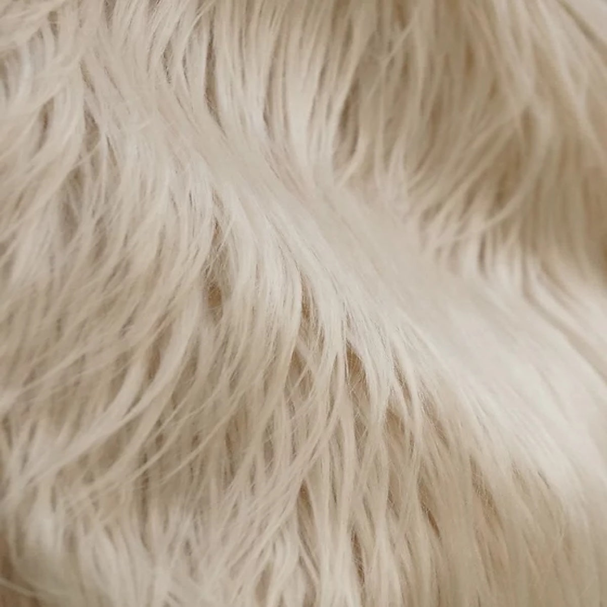 Shaggy Long Pile Faux Fur Fabric - 4" Pile, 60" Width (1 Yard)