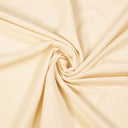 Cotton Spandex Jersey Knit Fabric Cream 4-Way Stretch