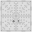 Quilt Ruler 12-1/2in Square It Up