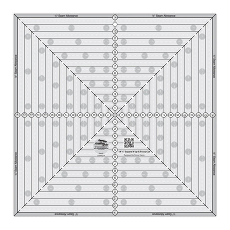 Quilt Ruler 14-1/2in Square It Up
