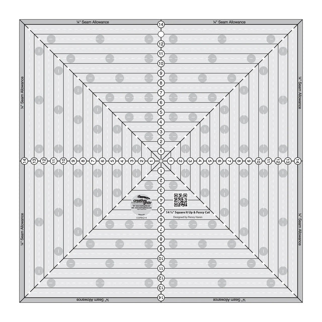Quilt Ruler 14-1/2in Square It Up