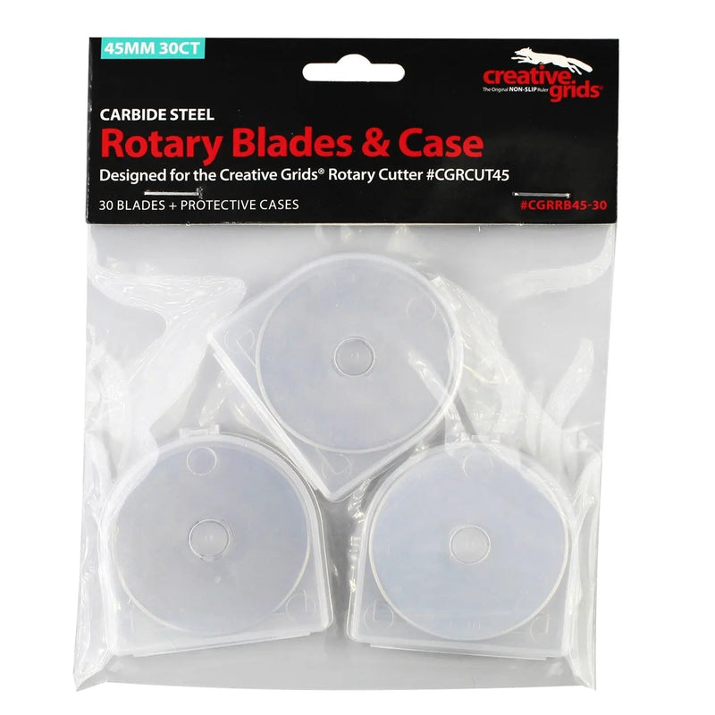 45mm Carbide Steel Rotary Blades 30pk