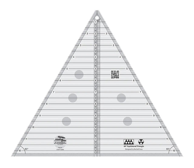 Quilt Ruler 60 Degree Triangle 12-1/2in