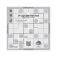 Quilt Ruler 6in Log Cabin Trim Tool