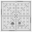 Quilt Ruler 8-1/2in Square It Up Fussy Cut