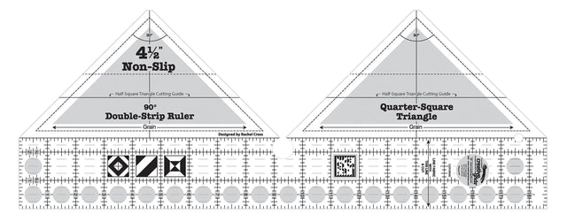 Quilt Ruler 90 Degree Double-Strip