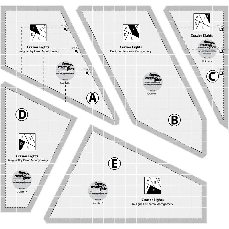 Creative Grids Crazier Eights Template